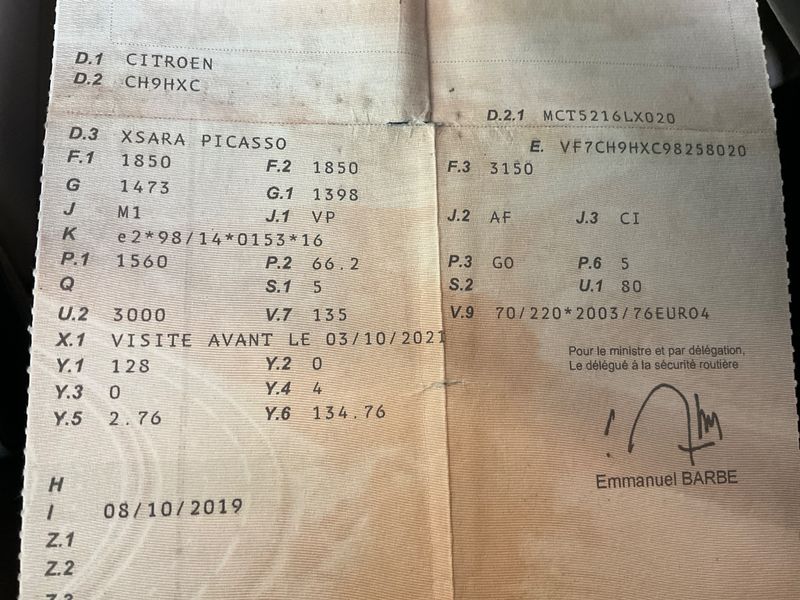 Citroen Xsara Picasso 1.6 HDi 2007 – снимка 5