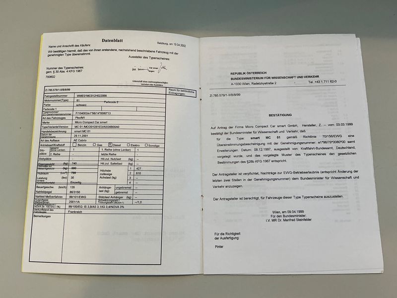 Smart fortwo 0.8 CDI Pulse 2002 – снимка 6