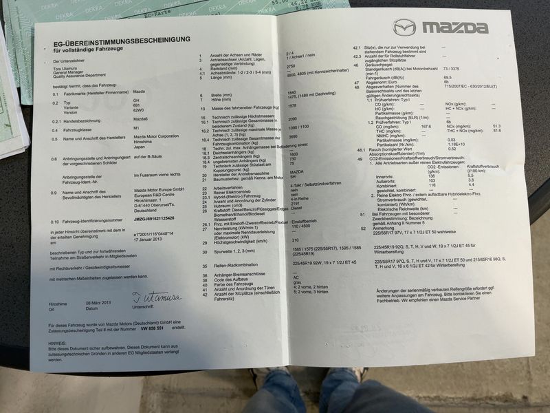 Mazda 6 2.2 Turbodiesel Center-Line 2013 – снимка 22