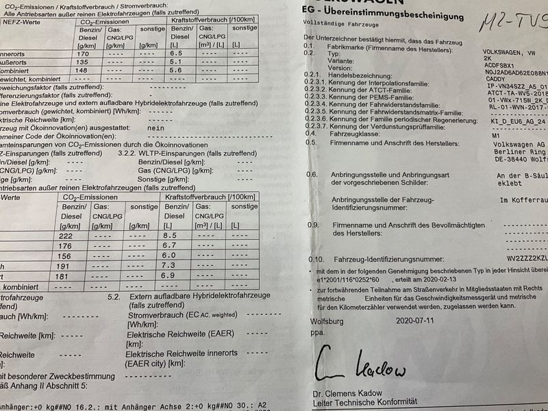Volkswagen Caddy 2.0 TDI Trendline 4Motion BlueMotion Tech 2020 – снимка 22
