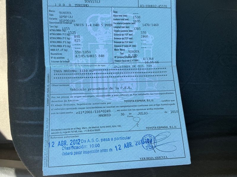 Toyota Yaris 1.4 D-4D Connect 2011 – снимка 21