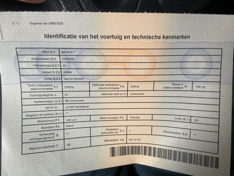 Renault Kangoo 1.5 BLUE dCi Rapid Maxi Extra 2020 – снимка 20