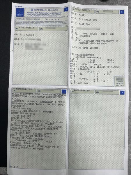 Fiat 500 1.2 Lounge 2014 – снимка 20