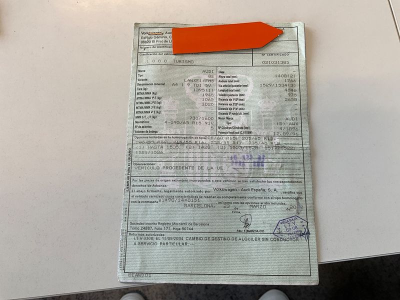 Audi A4 1.9 TDI 2002 – снимка 5