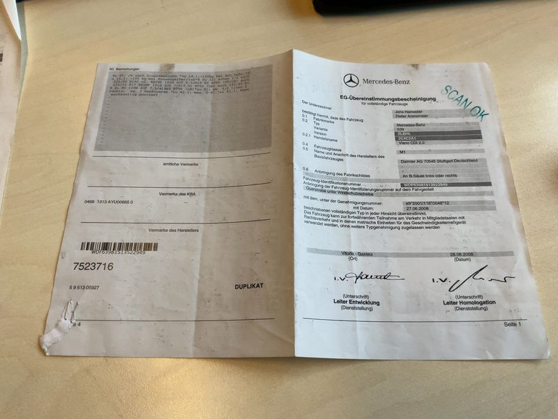 Mercedes-Benz Viano 2.1 CDI extralang Trend 2009 – снимка 21