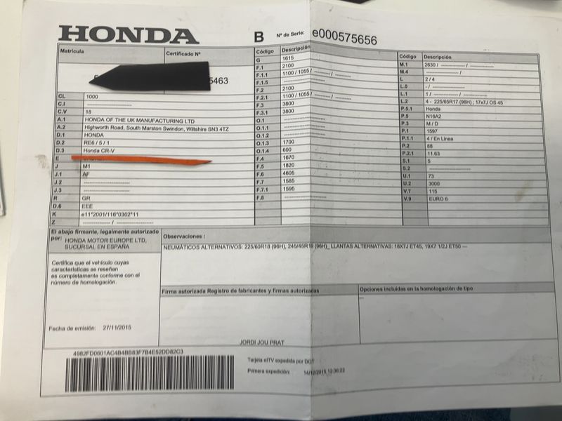 Honda CR-V 1.6 DTEC Elegance 2WD 2015 – снимка 16