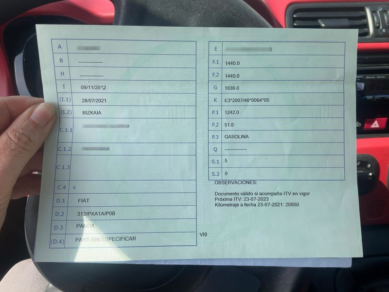 Fiat Panda 1.2 Lounge 2012 – снимка 20