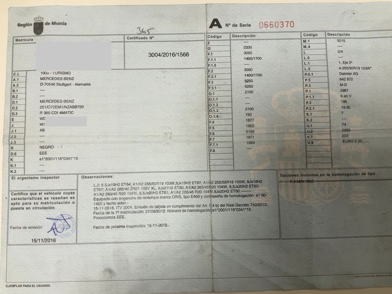 Mercedes-Benz R-Klasse R 350 CDI L 4Matic 2012 – снимка 21