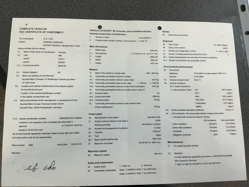 Hyundai Santa Fe 2.2 CRDi Premium 4WD 2015 – снимка 22