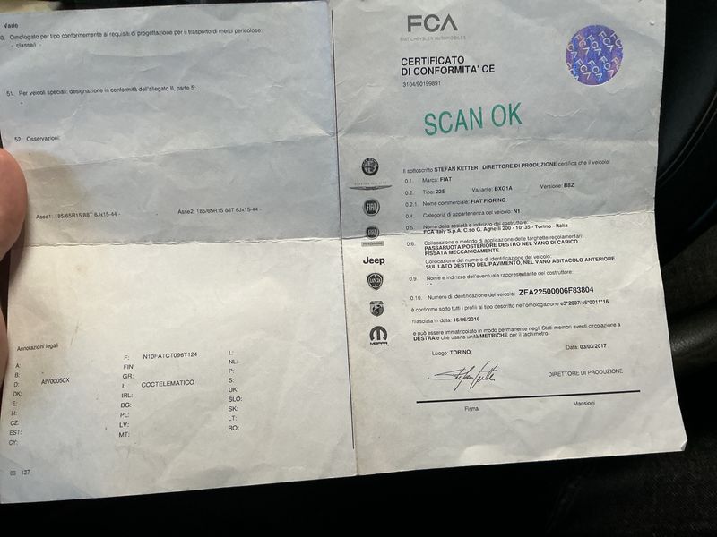Fiat Fiorino 1.3 M-Jet SX Kasten 2017 – снимка 6
