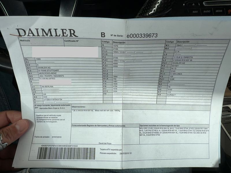 Mercedes-Benz C-Klasse C 220 d BlueTEC AMG Line 2015 – снимка 21