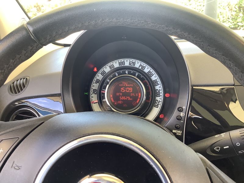 Fiat 500 1.2 Lounge 2012 – снимка 18