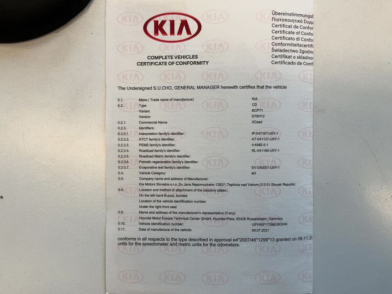 Kia XCeed 1.6 TGDI Xdition 2021 – снимка 22