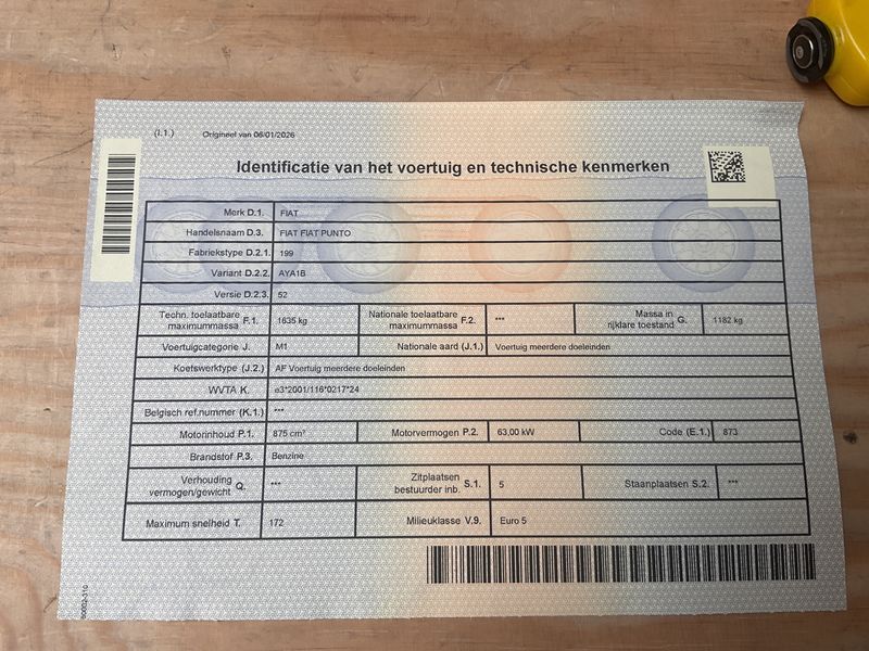 Fiat Punto 0.9 Easy 2012 – снимка 5