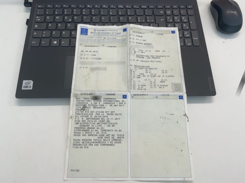 Входящ номер:	LC94839 Отчитане на километража.:	183 815 km снимка 21