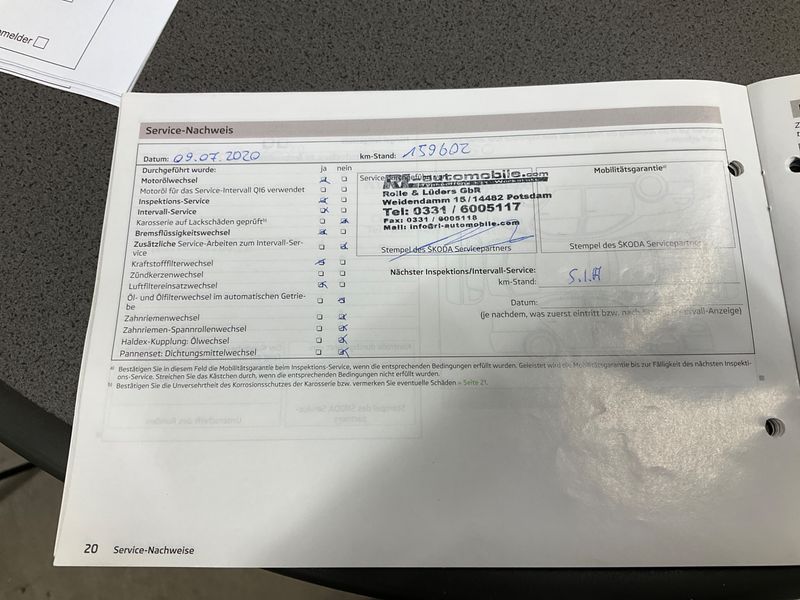 Skoda Octavia 1.6 TDI Ambition 2012 – снимка на щета