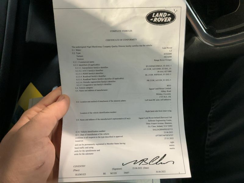 Land Rover Evoque D165 Mild-Hybrid S R-Dynamic 2022 – снимка 21