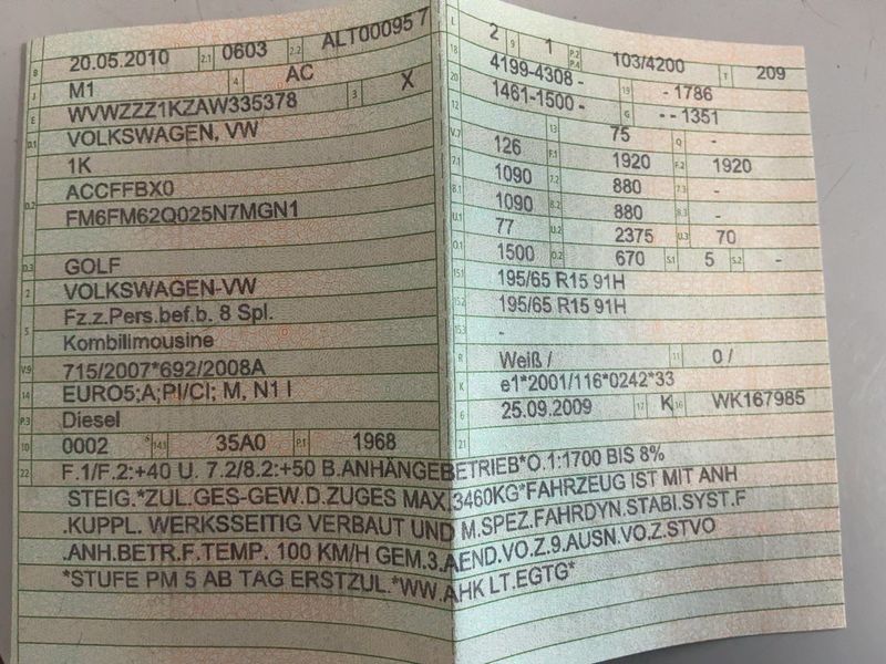 Volkswagen Golf VI 2.0 TDI Comfortline 2010 – снимка 15