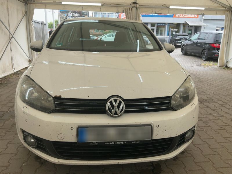 Volkswagen Golf VI 2.0 TDI Comfortline 2010 – снимка на щета