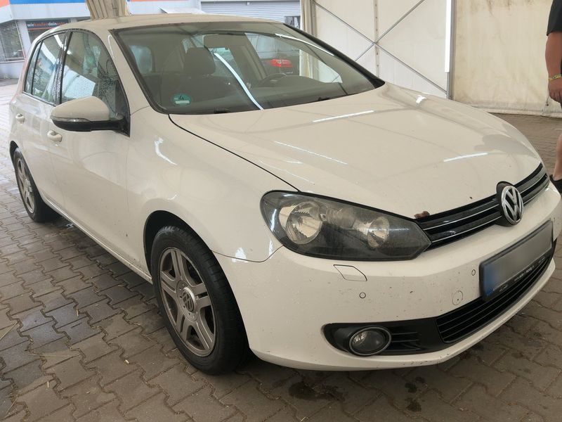 Volkswagen Golf VI 2.0 TDI Comfortline 2010 – снимка на щета