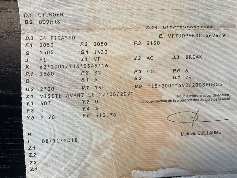 Citroen C4 Picasso 1.6 HDi Millenium 2012 – снимка 5
