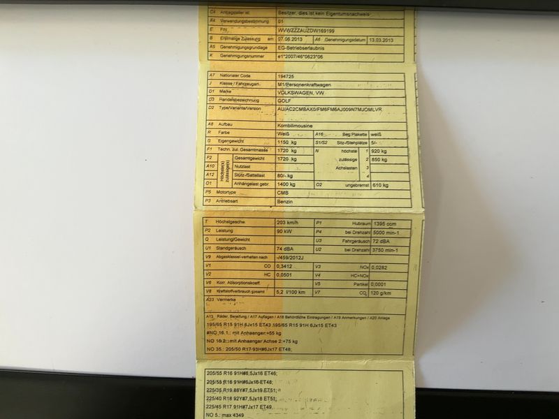 Volkswagen Golf VII 1.4 TSI Comfortline BlueMotion Tech 2013 – снимка 21