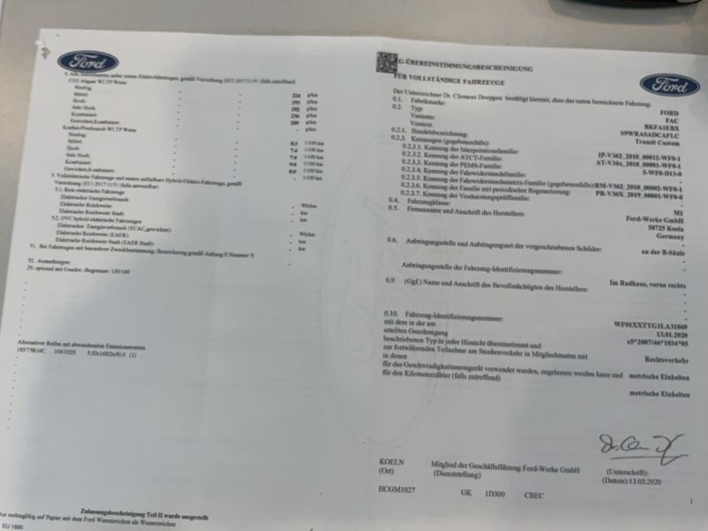 Ford Transit 2.0 TDCi 320 L1 Trend 2020 – снимка 21