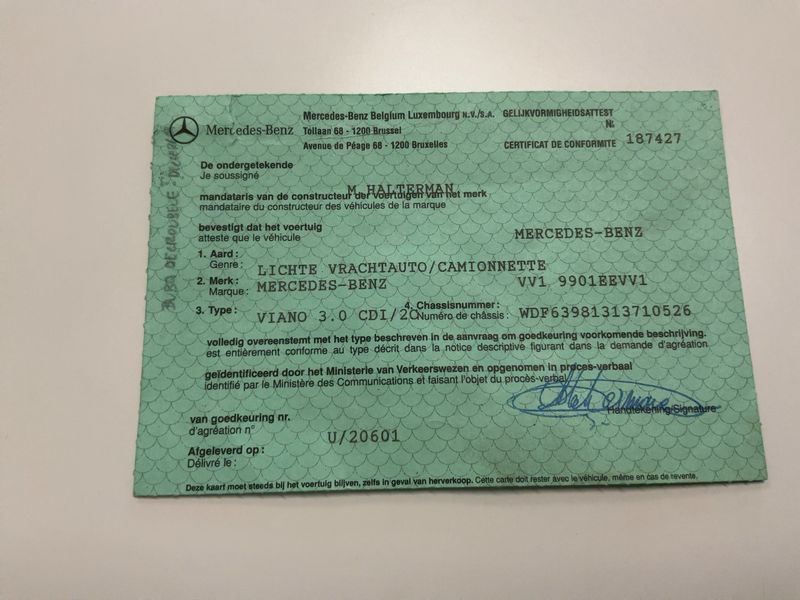 Mercedes-Benz Viano 3.0 CDI lang BlueEfficiency Ambiente 2012 – снимка 21