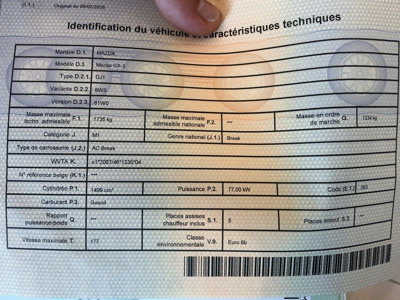 Mazda CX-3 1.5 Diesel Sports-Line 2016 – снимка 21
