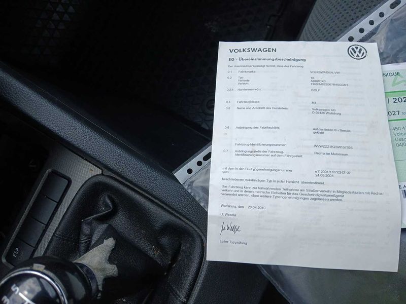 Volkswagen Golf V 1.9 TDI Comfortline 2004 – снимка 16