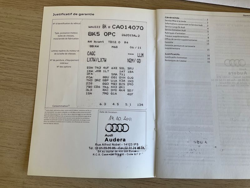 Audi A4 2.0 TDI Attraction 2011 – снимка 9