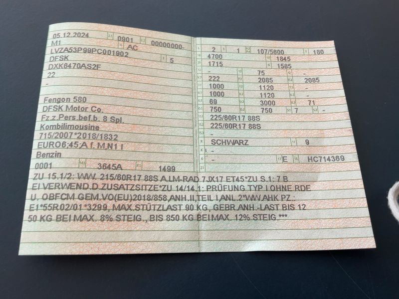 DFSK Glory 580 1.5 Turbo 2024 – снимка 20