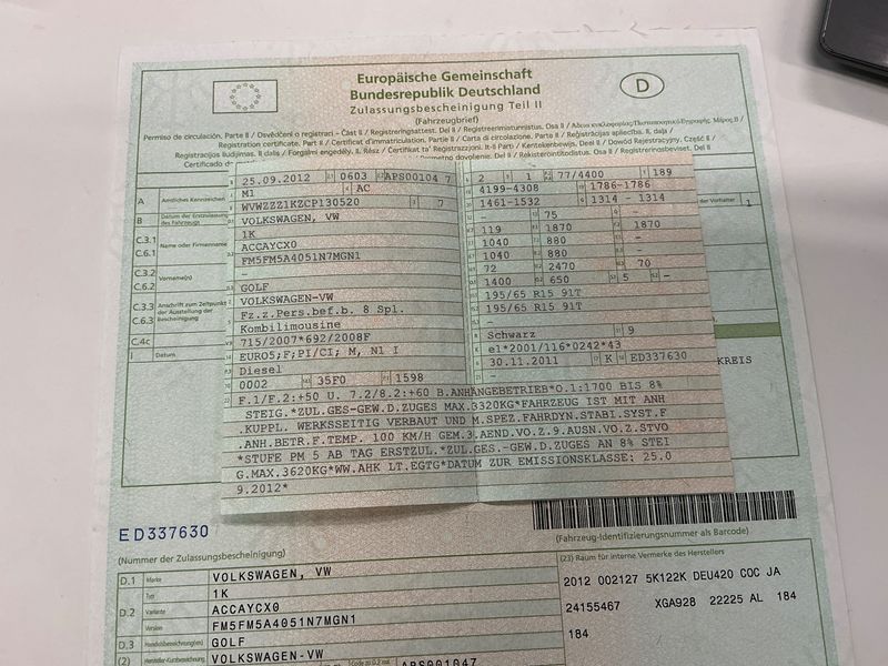 Volkswagen Golf VI 1.6 TDI Match 2012 – снимка 5