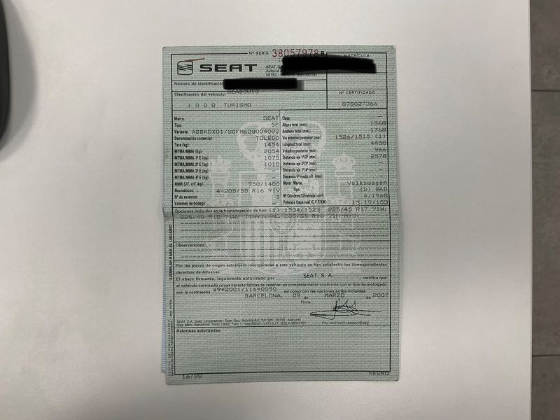 Seat Toledo 2.0 TDI Sport-up 2007 – снимка 6