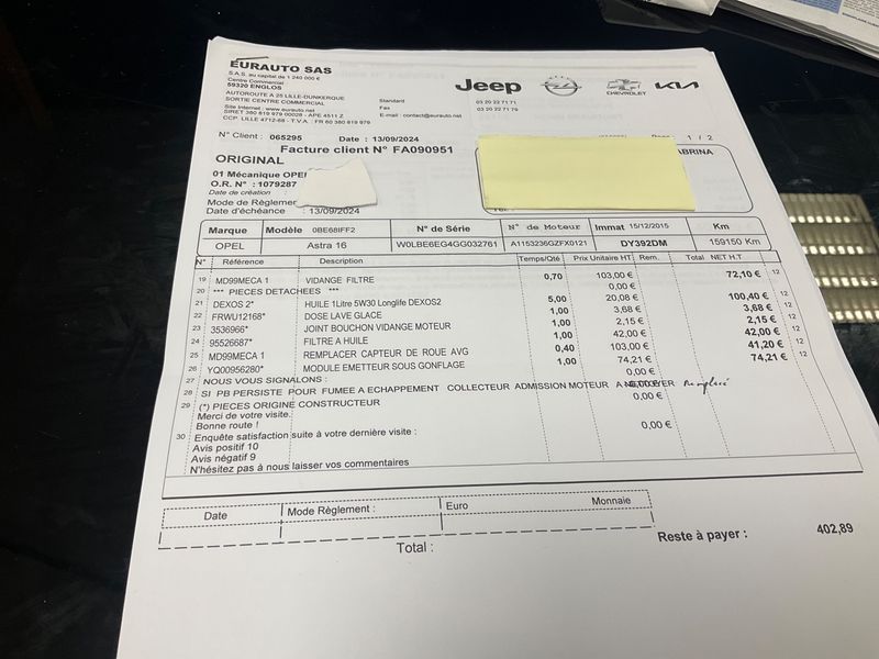 Opel Astra 1.6 CDTI DPF Innovation 2015 – снимка 24