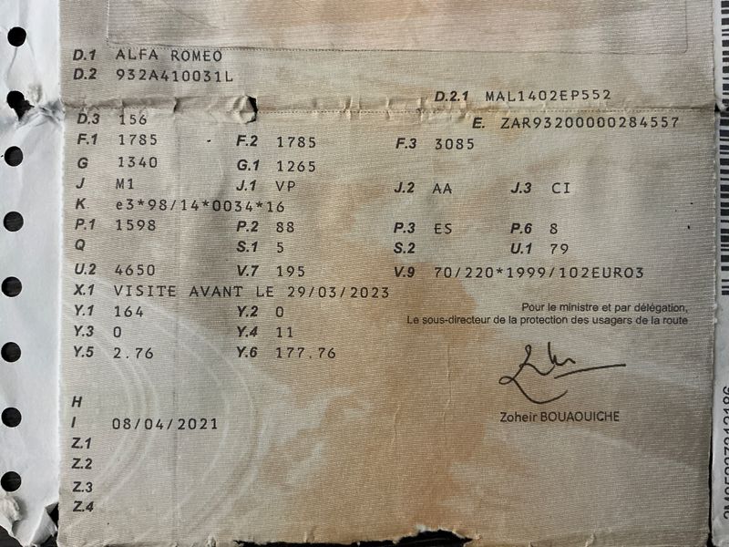 Alfa Romeo Alfa 156 1.6 T.Spark Impression 2005 – снимка 5
