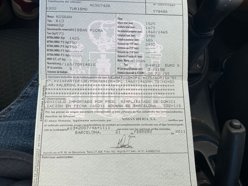 Nissan Micra 1.2 Acenta 2011 – снимка 5