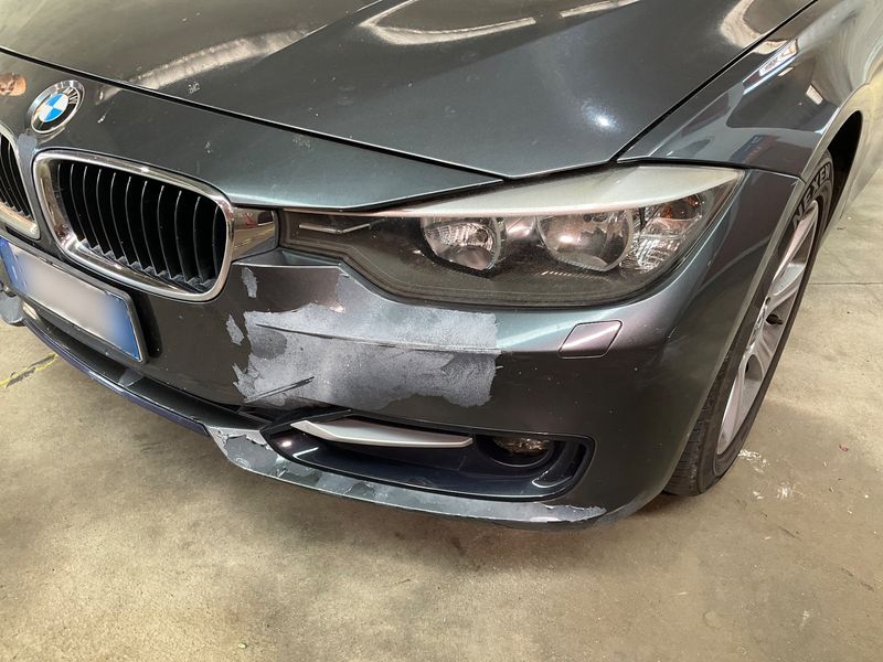 BMW 3er 320d 2014 – снимка на щета