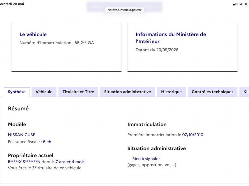 Nissan Cube 1.5 Turbodiesel Basis 2010 – снимка 6