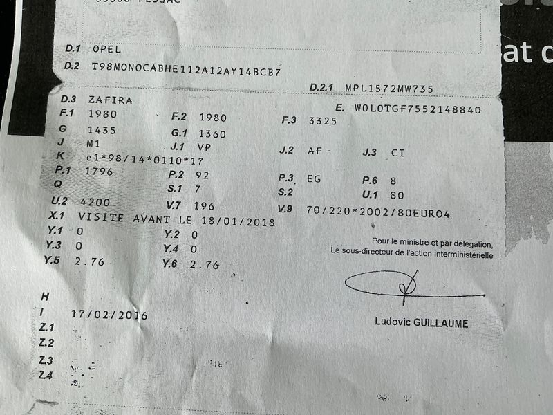 Opel Zafira 1.8 Increibles 2005 – снимка 5