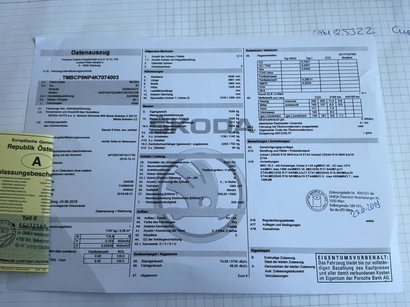 Skoda Superb 2.0 TSI SportLine 4x4 2019 – снимка 22