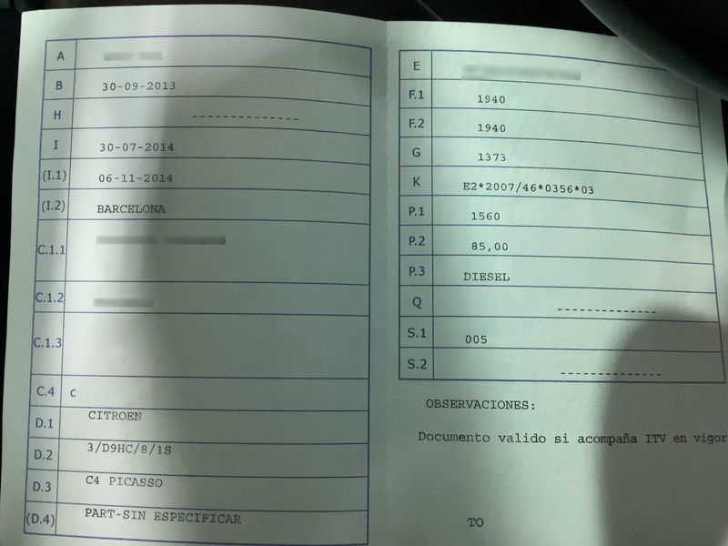 Citroen C4 Picasso 1.6 e-HDi Intensive 2013 – снимка 20