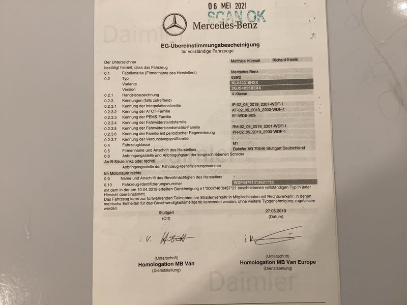 Mercedes-Benz V-Klasse V 300 d 4MATIC EDITION lang 2019 – снимка 21