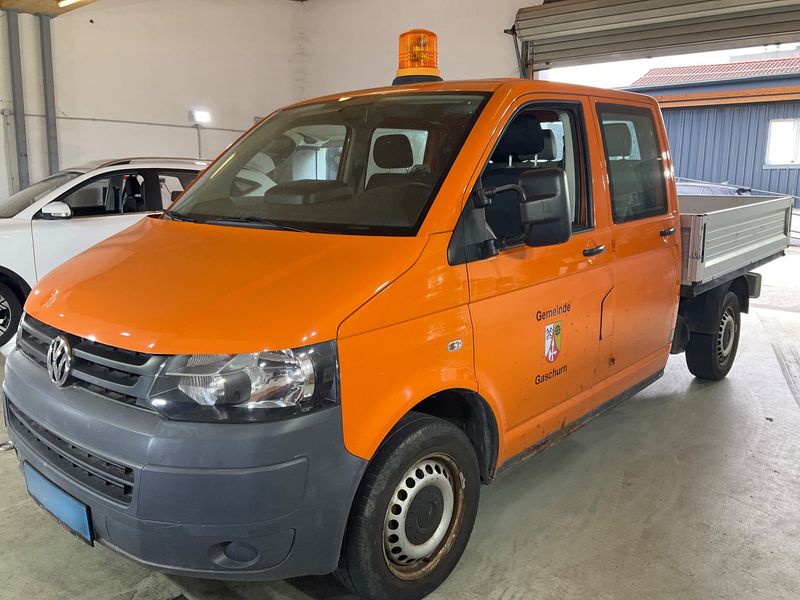 Volkswagen T5 Transporter 2.0 TDI Pritsche Doppelkabine 4Motion 2011 – снимка 1