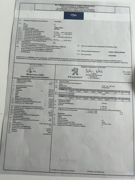 Peugeot Rifter 1.5 Blue-HDi GT L1 2021 – снимка 22