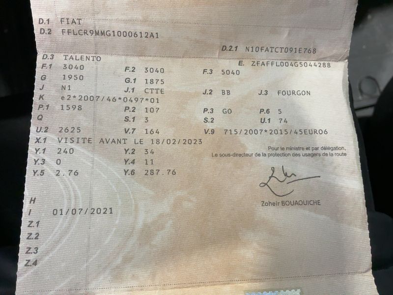 Fiat Talento 1.6 TwinTurbo Diesel Ecojet L2H1 1,2t SX 2017 – снимка 20