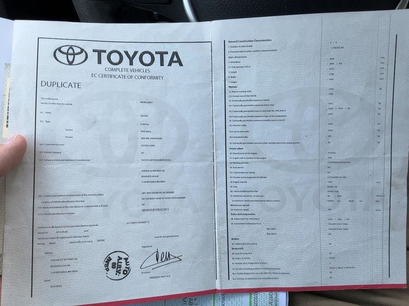 Toyota Auris 1.4 Turbodiesel Basis 2014 – снимка 21