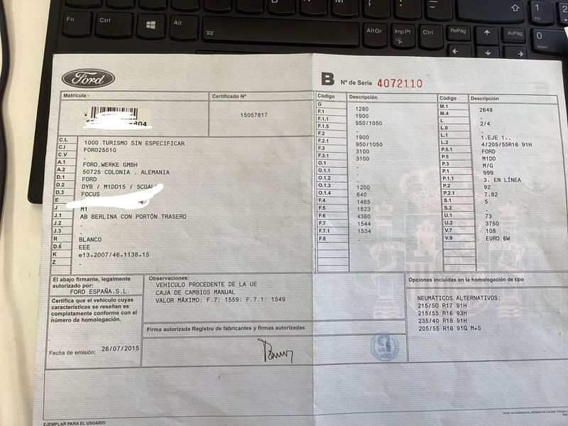 Ford Focus 1.0 EcoBoost Titanium 2015 – снимка 21