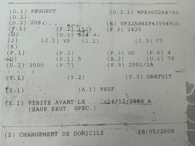 Peugeot 206 1.4 HDi X Line 2003 – снимка 5