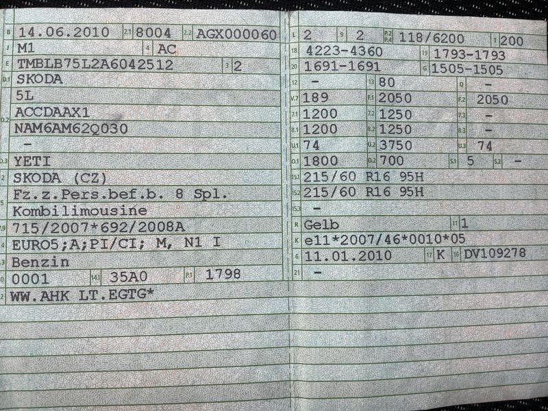 Skoda Yeti 1.8 TSI Ambition Plus Edition 4x4 2010 – снимка 20